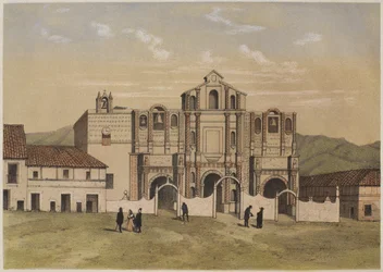 Santa Catalina Church, Cajamarca, Illustration from 